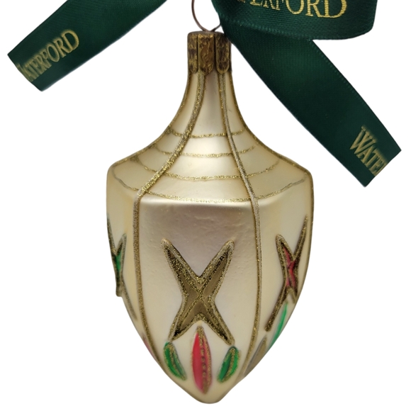 Waterford Ltd Series Nostalgic Collection Ornament Diamond Cut Cone - Picture 2 of 8